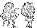 Mchezo Monster High Coloring