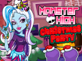 Mchezo Monster High Christmas Party