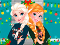Mchezo Sisters Ugly Xmas Sweater