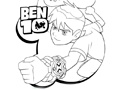 Mchezo Ben 10 Coloring