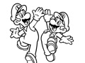 Mchezo Mario Coloring For Kids