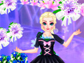 Mchezo Elsa Masquerade Makeover