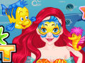 Mchezo Ariel Face Art