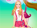 Mchezo Barbie Childish Style Dress Up