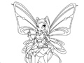 Mchezo Winx Coloring For Kids