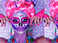 Mchezo Pink Halloween: Spot The Differences