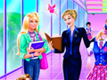 Mchezo Barbie in Princess Charm School: Spot The Matches
