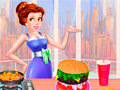 Mchezo Dede Burger Fun
