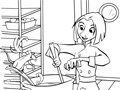 Mchezo Ratatouille Cooking Time: Coloring For Kids