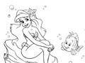 Mchezo Mermaid: Coloring For Kids