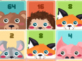 Mchezo 2048 Cuteness Edition