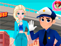 Mchezo Ice Queen Driver License Test