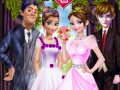 Mchezo Sisters Wedding Dress