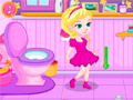 Mchezo Potty Train Baby Elsa