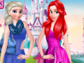 Mchezo Princesses at Yard Sale