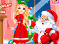 Mchezo Santa's Daughter Home Alone