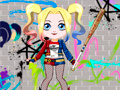 Mchezo Cute Harley Quinn Dress Up