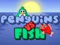 Mchezo Penguins vs Fish