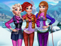 Mchezo Princesses Visit Arendelle