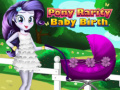Mchezo Pony Rarity Baby Birth
