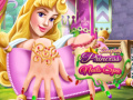 Mchezo Sleeping Princess Nails Spa
