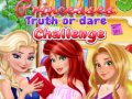 Mchezo Princesses Truth or Dare Challenge