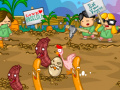 Mchezo King Bacon vs the Vegans