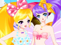 Mchezo Cute Fairies Dress Up  