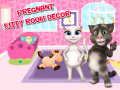 Mchezo Preganat Kitty Room Decor