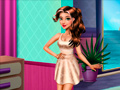 Mchezo Tris Beachwear Dolly Dress Up