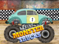 Mchezo Racing Monster Trucks