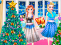 Mchezo Ellie VS Annie Christmas Tree