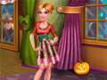 Mchezo Dove Halloween Dolly Dress Up