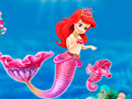 Mchezo Baby Mermaid Princess Dress Up