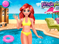 Mchezo Mermaid Princess Pool Time