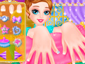 Mchezo Ice Princess Nail Design
