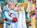 Mchezo Ice queen wedding kiss