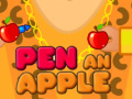 Mchezo Pen an apple