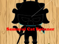 Mchezo Samurai Cat Spinner