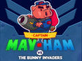 Mchezo Captain May-Ham vs The Bunny Invaders