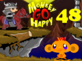 Mchezo Monkey Go Happy Stage 48