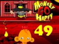 Mchezo Monkey Go Happy Stage 49