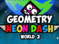 Mchezo Geometry: Neon dash world 2