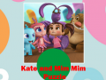 Mchezo Kate and Mim Mim Puzzle