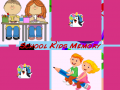 Mchezo School Kids Memory  