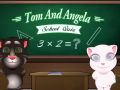 Mchezo Tom And Angela School Quiz