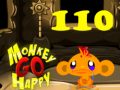 Mchezo Monkey Go Happy Stage 110