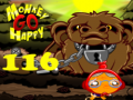 Mchezo Monkey Go Happy Stage 116