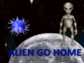 Mchezo Alien go home