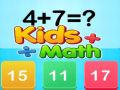 Mchezo Kids Math